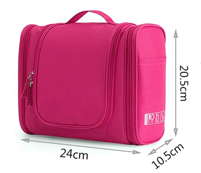 Органайзер дорожный подвесной раскладной Розовый - фото 2