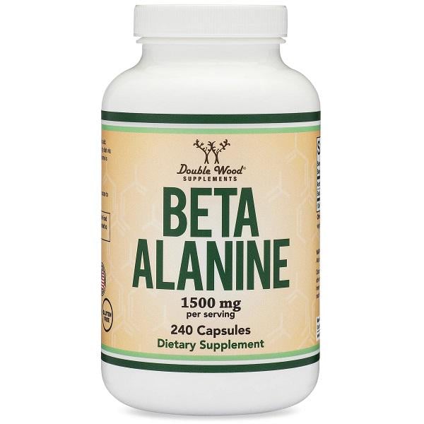 Бета аланін Double Wood Beta Alanine 1500 мг 120 порцій 240 капсул (000020071)