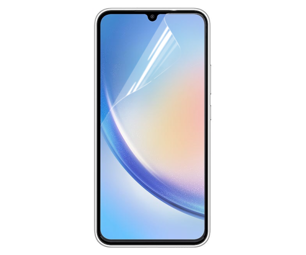 Пленка гидрогелевая противоударная Hydrogel Film для Samsung Galaxy A34 Transparent (PL-2666)