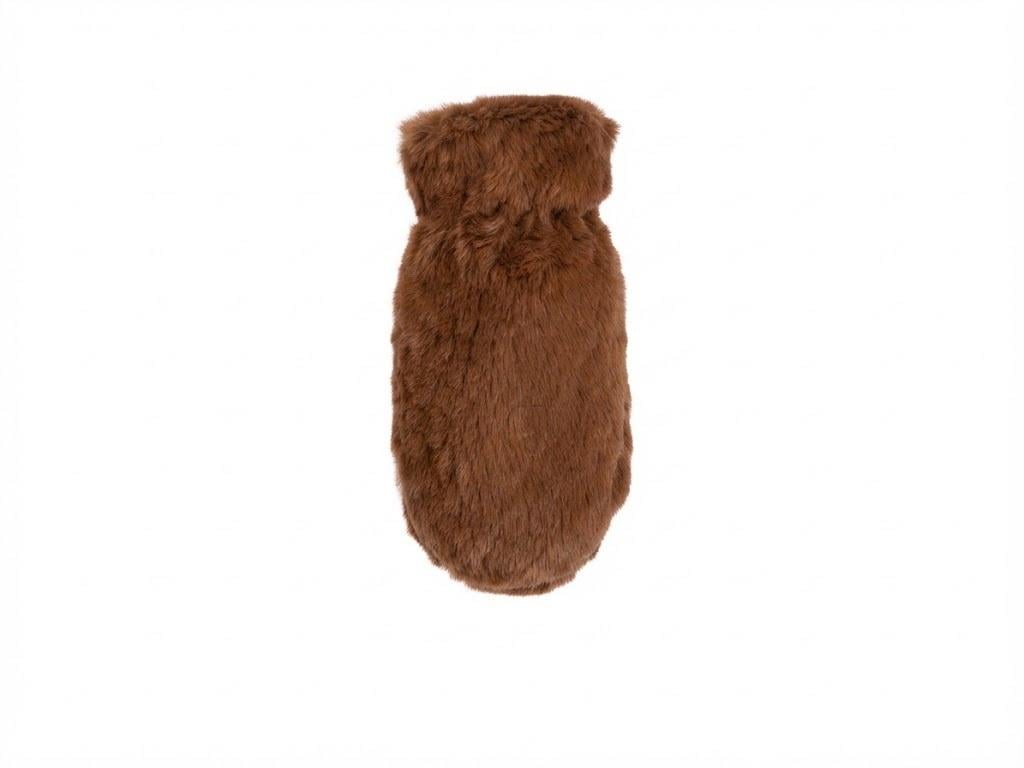 Перчатки детские норковые зимние one sise Коричневый (M30-71)