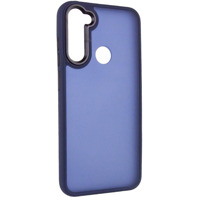 Противоударный Чехол TPU+PC Lyon Frosted для Xiaomi Redmi Note 8T Navy Blue
