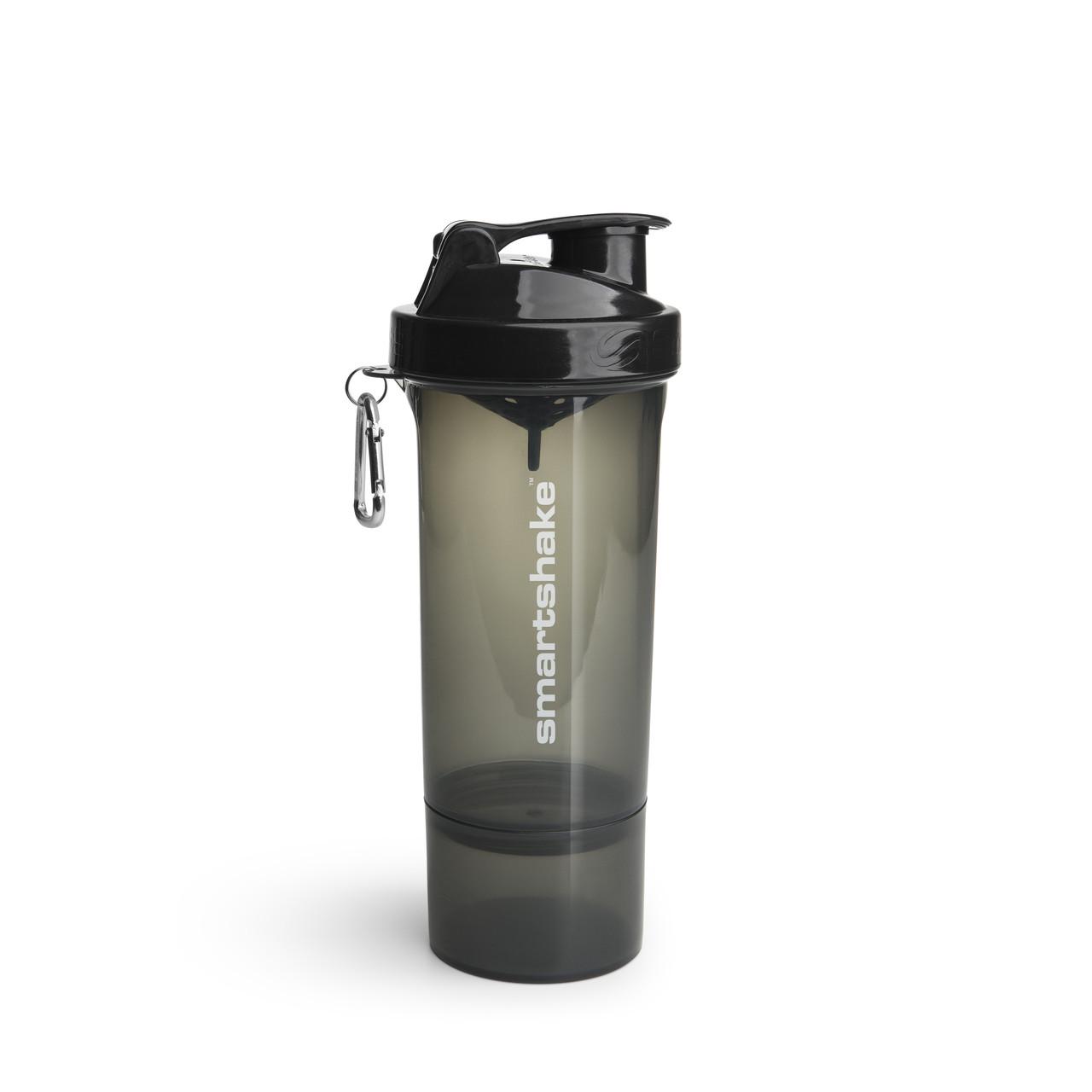 Шейкер спортивний SmartShake Slim 500 мл Black - фото 2