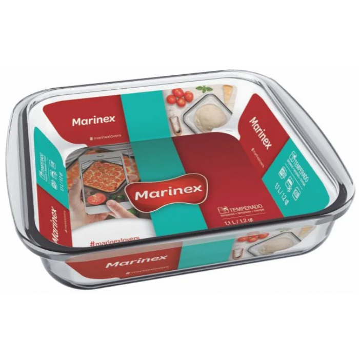 Форма для запікання скляна Marinex 6221 1,1 л