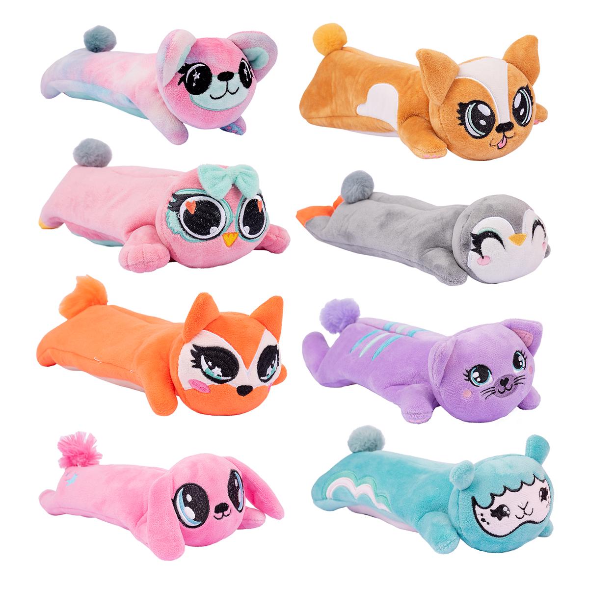 Пенал YES Fluffy Friends Микс 8 шт.