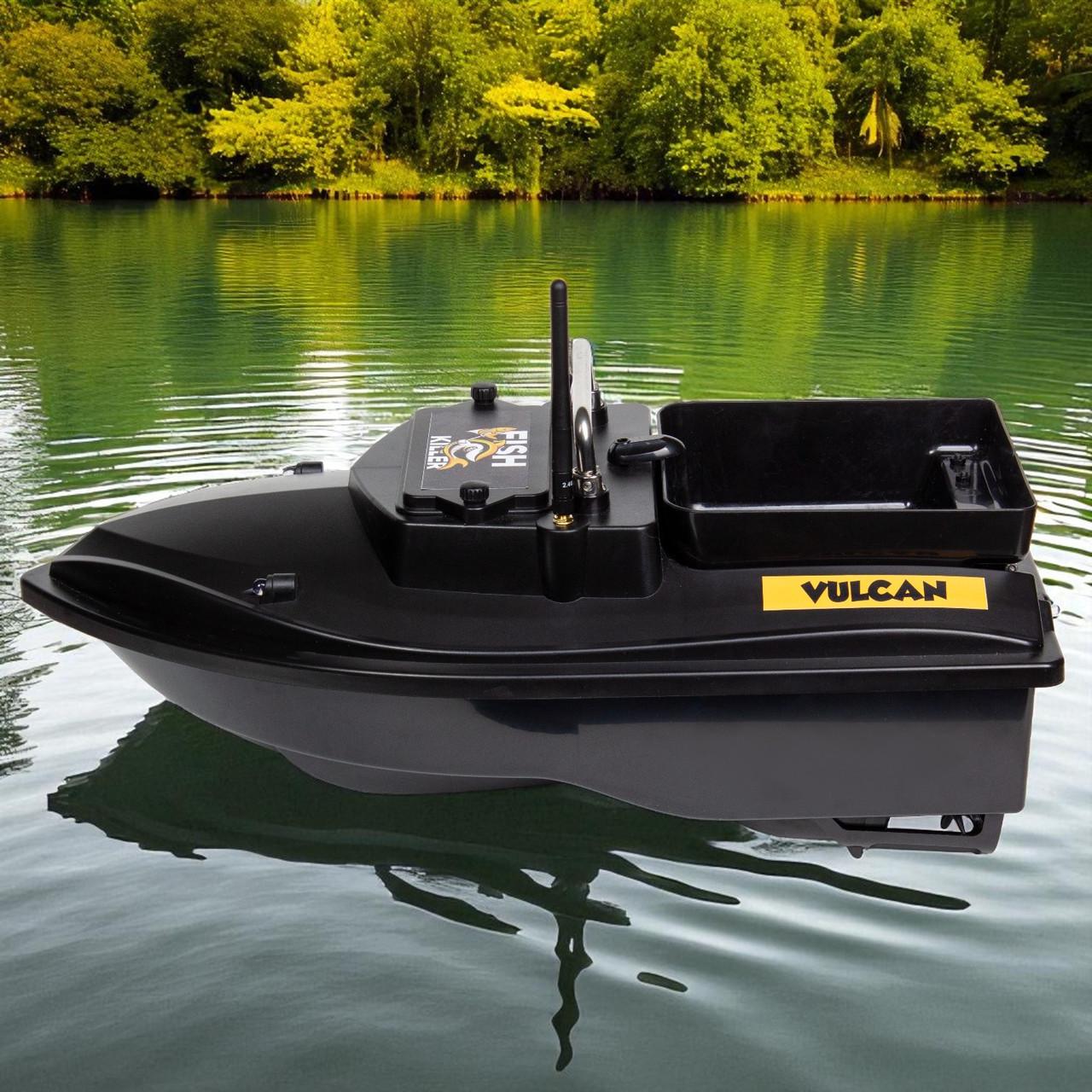 Катер короповий для завезення підгодовування Fish Killer Vulcan круїз 1 бункер до 2 кг до 500 м (2667664519) - фото 7