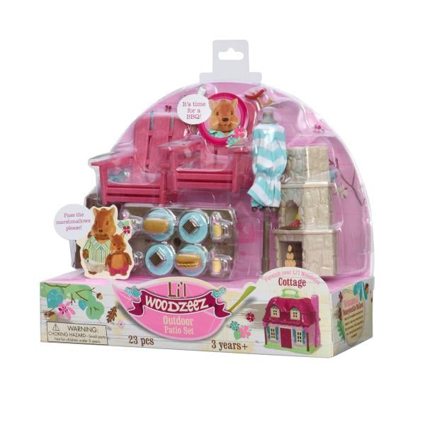 Набор аксессуаров Li`l Woodzeez Терраса и камин (6170Z)