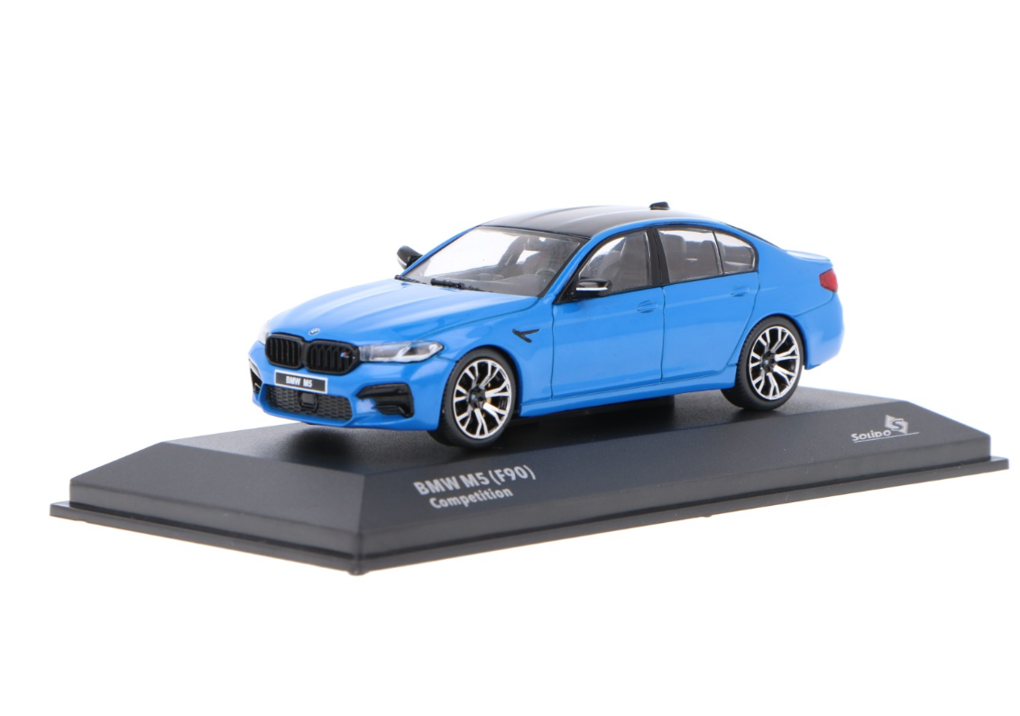 Модель автомобиля Solido 1:43 BMW M5 F90 Competition Voodoo Blue (S4312703) - фото 5