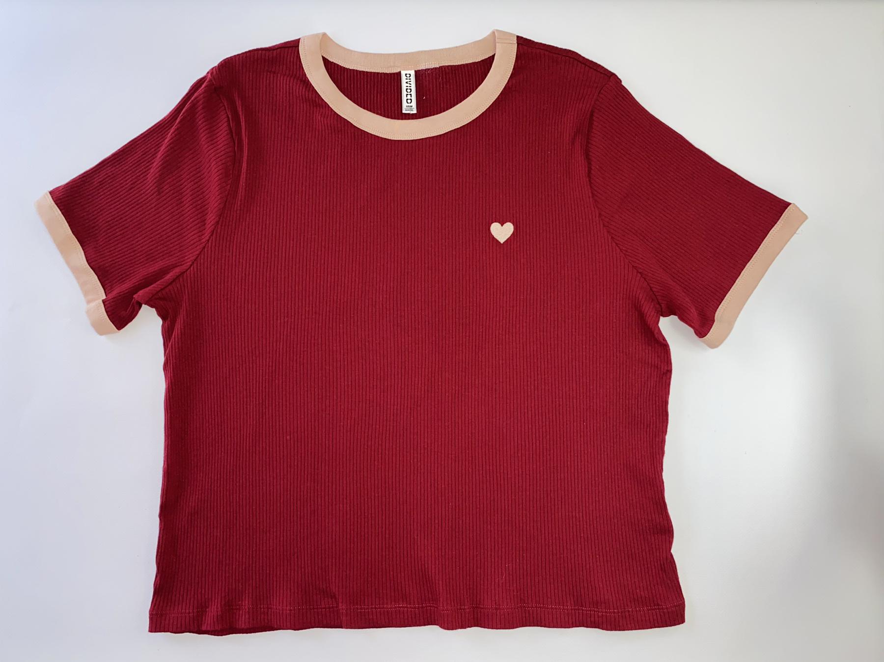 Футболка M Бордовый (6560153arl)