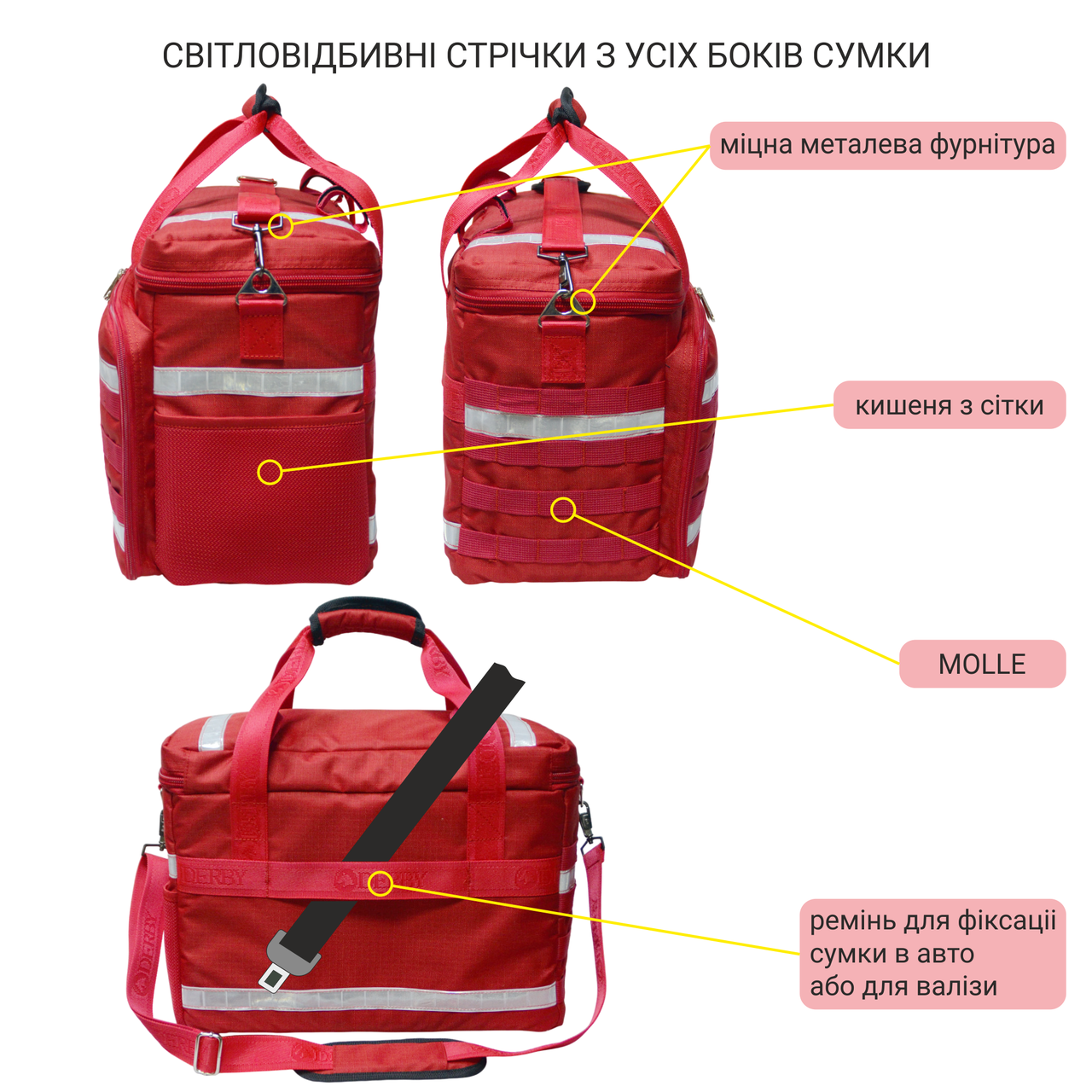 Сумка врача скорой помощи (2600799171) - фото 6 Сумка врача скорой помощи (2600799171) - фото 6