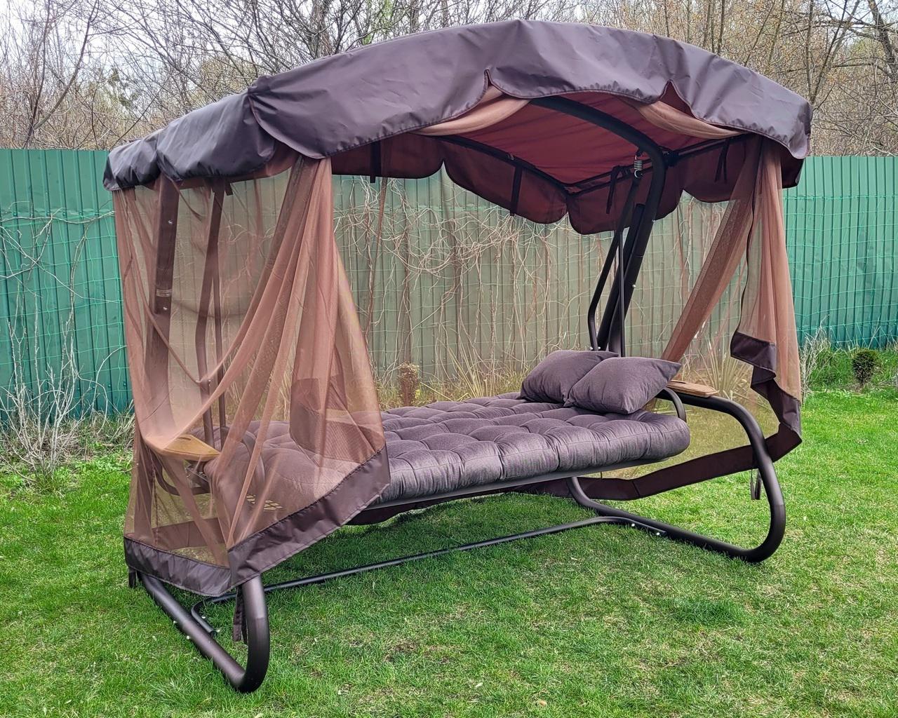 Садова гойдалка GreenGard "Домініка Air" (062) - фото 3 Садова гойдалка GreenGard "Домініка Air" (062) - фото 3