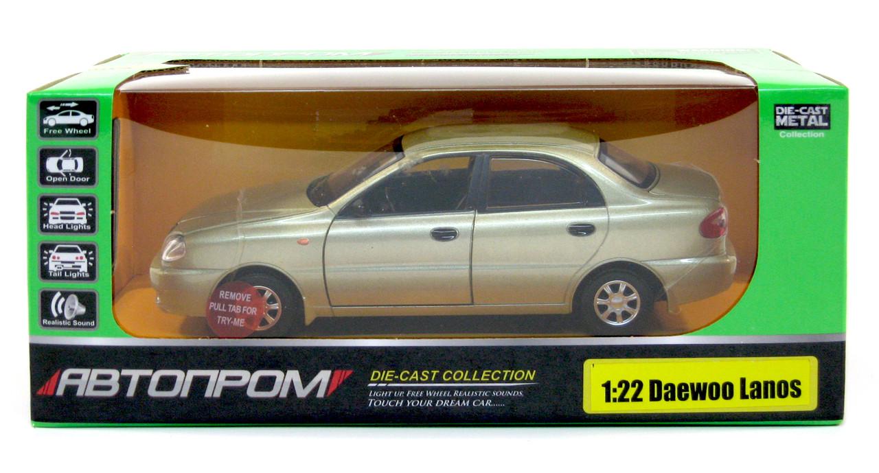 Модель металева Daewoo Lanos (7778 Oliva) - фото 10