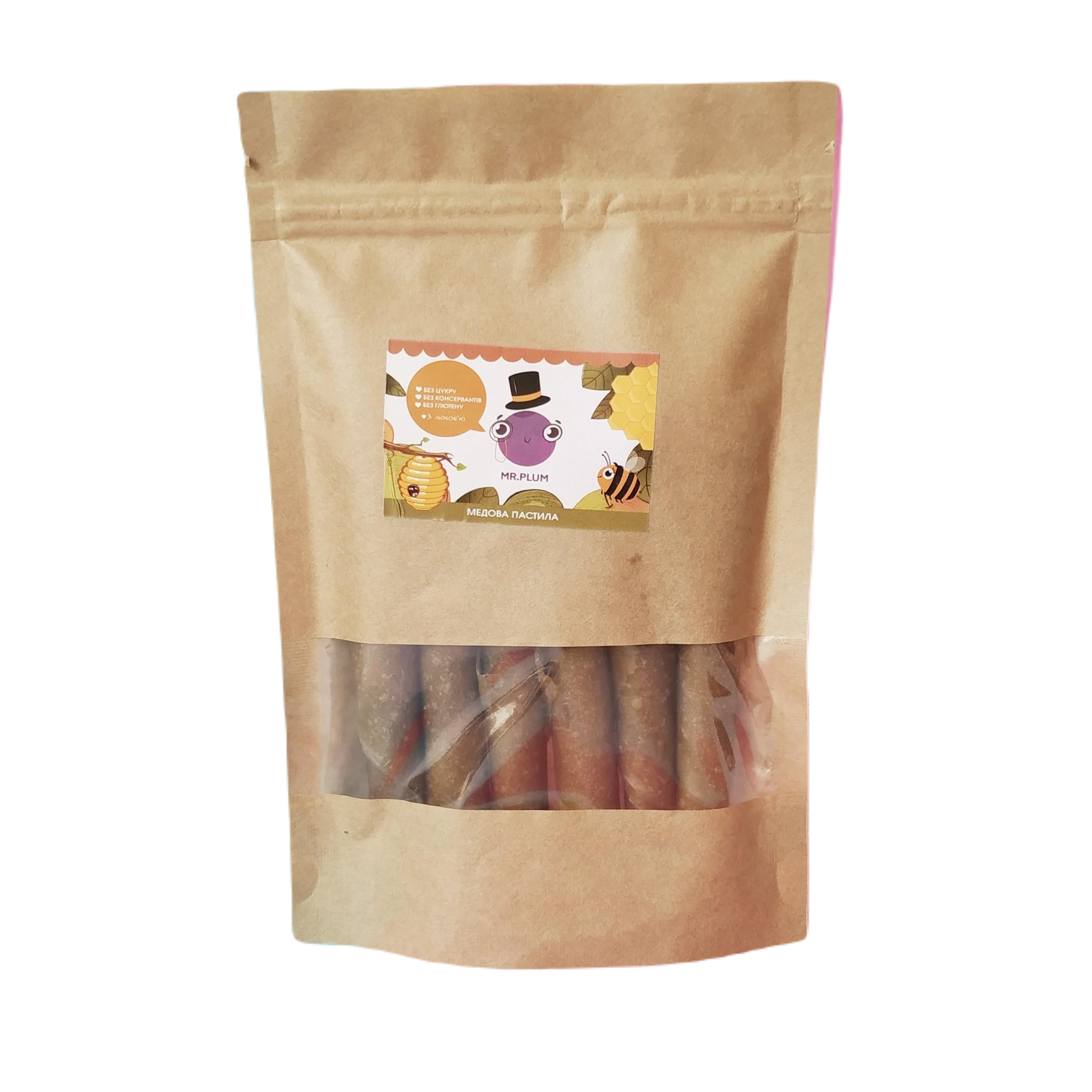 Пастила натуральная Mr.Plum Яблоко-Мед 100 г