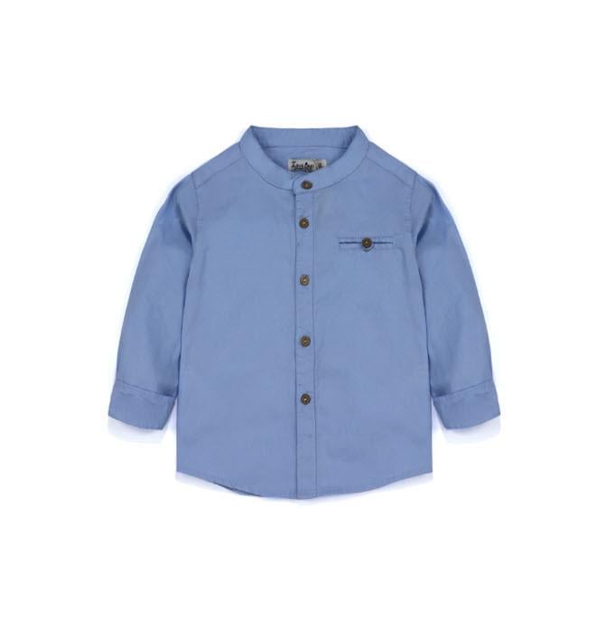 Рубашка детская Стойка 134 см Голубой (2152724809)
