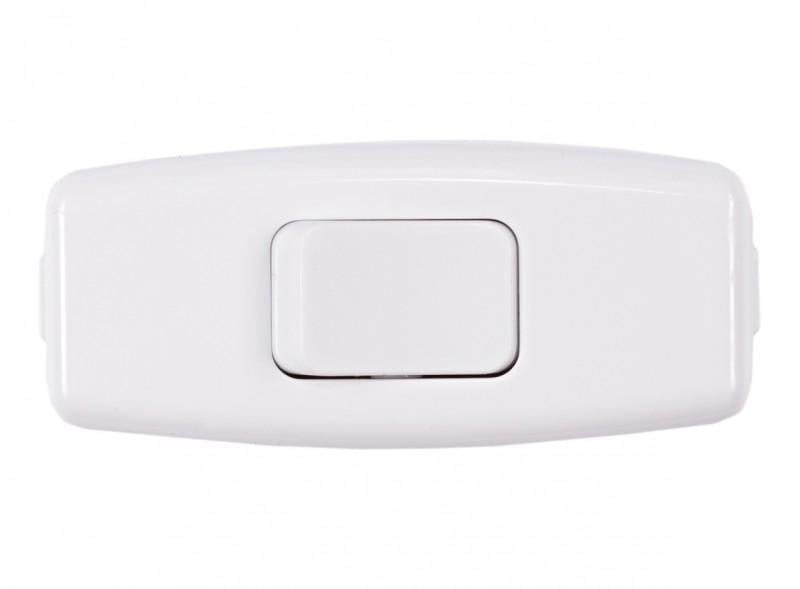 Вимикач для бра Luxel 6А 250V IP20 Білий (27848893)