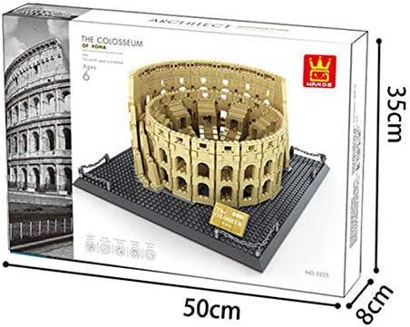 Конструктор 3D Wange Архитектура Римский Колизей The Colosseum of Rome 5225 для детей и взрослых 1756 деталей - фото 6 Конструктор 3D Wange Архитектура Римский Колизей The Colosseum of Rome 5225 для детей и взрослых 1756 деталей - фото 6