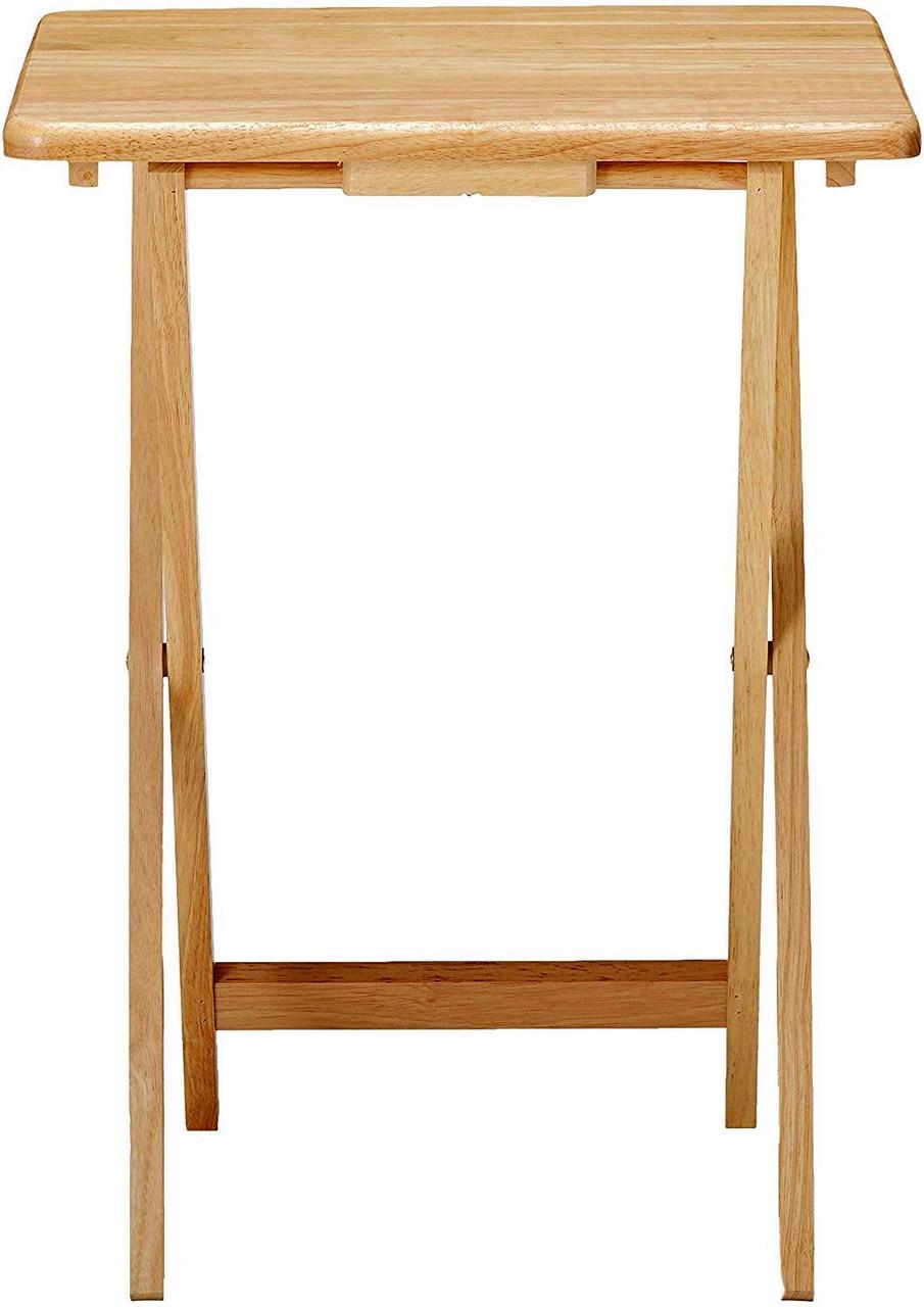 Столик розкладний з дерева Дарлінг Ваніль (СУН-000102) - фото 4