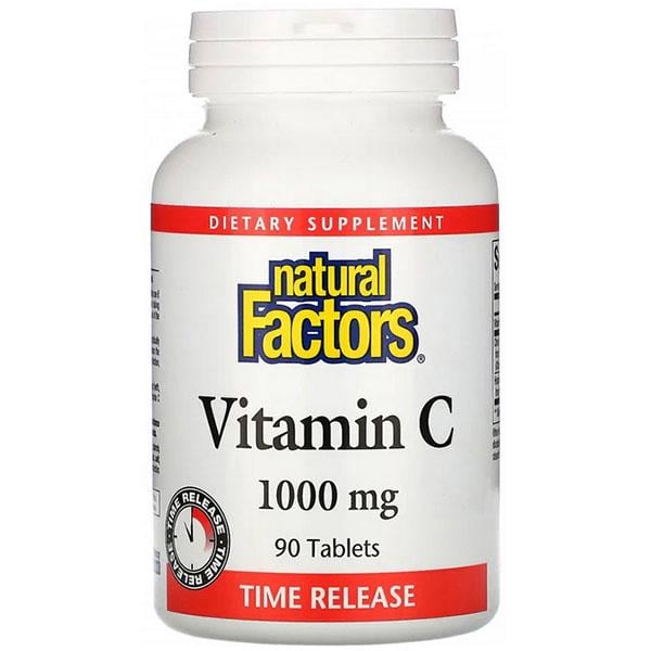 Витамин C Natural Factors Vitamin C 1000мг 90 табл. (000027073)