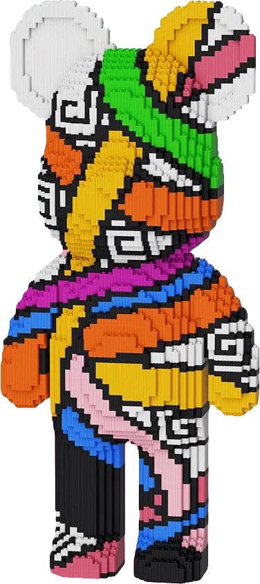 Конструктор 3D Magic Blocks SHLab BB-03 BearBrick Abstraction 11000 деталей 55 см Colorful (37442)