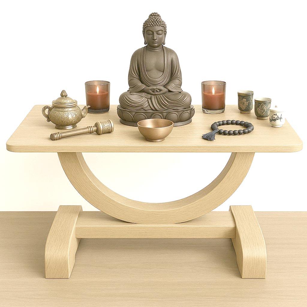 Алтарь для медитации из дерева Джасен Бланже (ЛАТ-001101)