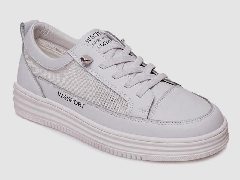 Кроссовки унисекс 54226W Weestep p. 32-37 сетка сквозная Белый