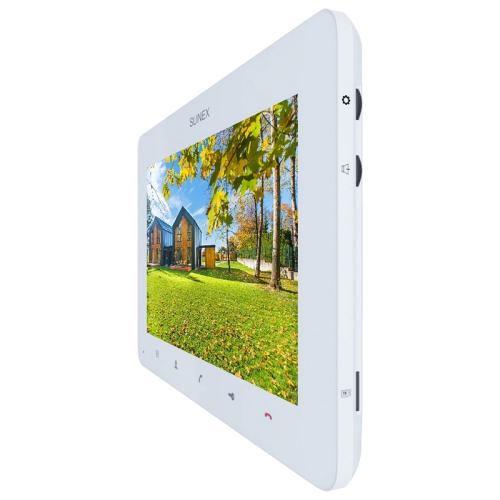 Відеодомофон 7" Slinex SM-07MHD з детектором руху і записом відео White (175259) - фото 2 Відеодомофон 7" Slinex SM-07MHD з детектором руху і записом відео White (175259) - фото 2