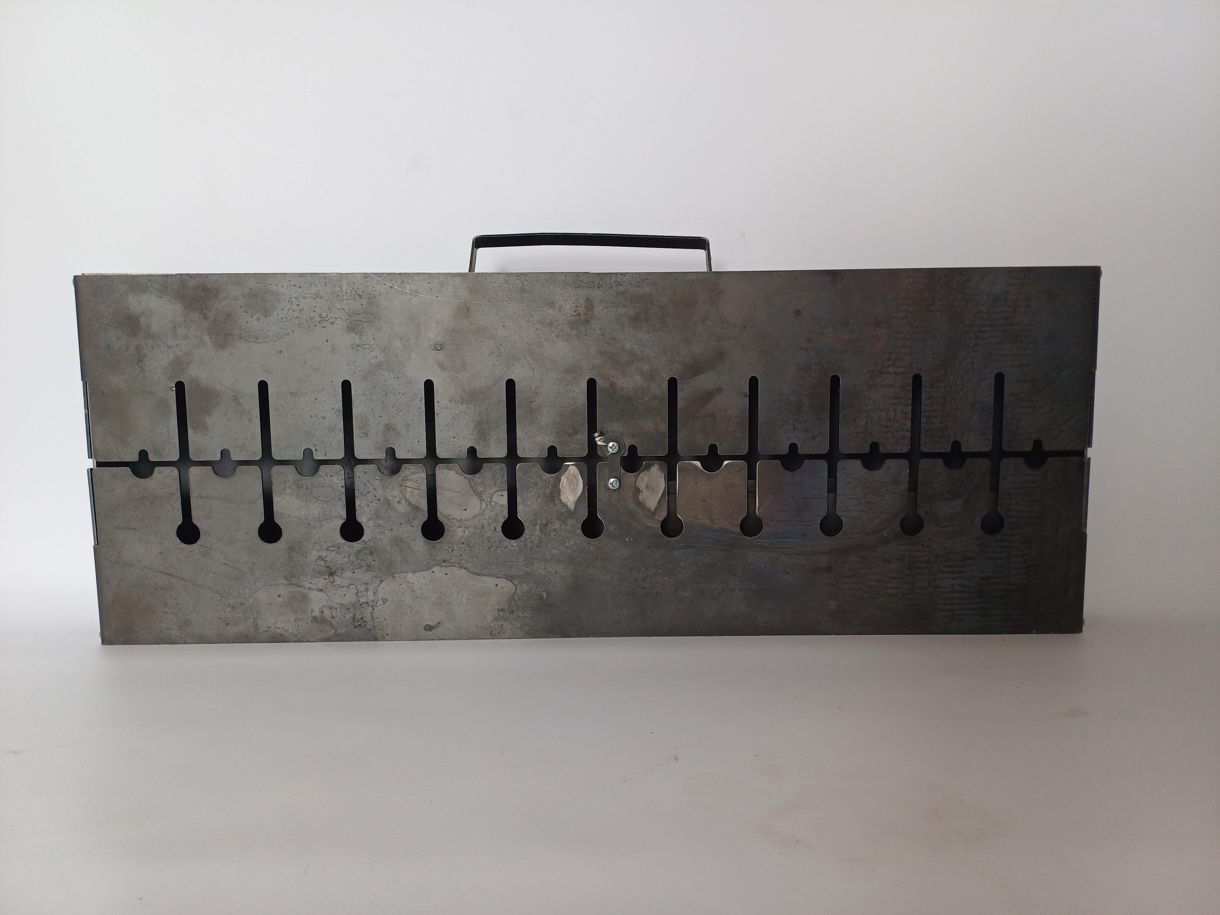 Мангал-валіза на складний 12 шомпурів 2 мм - фото 3 Мангал-валіза на складний 12 шомпурів 2 мм - фото 3