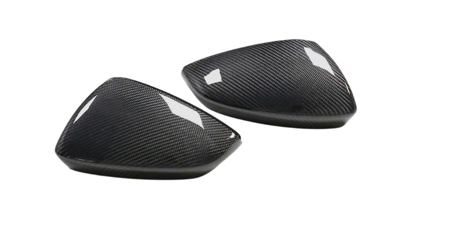 Крышки зеркал V2 DDCarbon для Audi A3 2020- гг. карбон (132776)