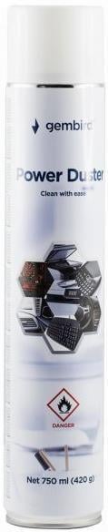 Стиснуте повітря чистка ноутбука клавіатури Gembird CK-CAD-FL750-01 750 мл (CK-CAD-FL750-01) - фото 2 Стиснуте повітря чистка ноутбука клавіатури Gembird CK-CAD-FL750-01 750 мл (CK-CAD-FL750-01) - фото 2