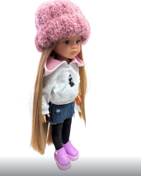 Кукла-рапунцель испанская Paola Reina Паола Рейна Маника 13208 для девочек виниловая ароматизированная 32 см - фото 2 Кукла-рапунцель испанская Paola Reina Паола Рейна Маника 13208 для девочек виниловая ароматизированная 32 см - фото 2