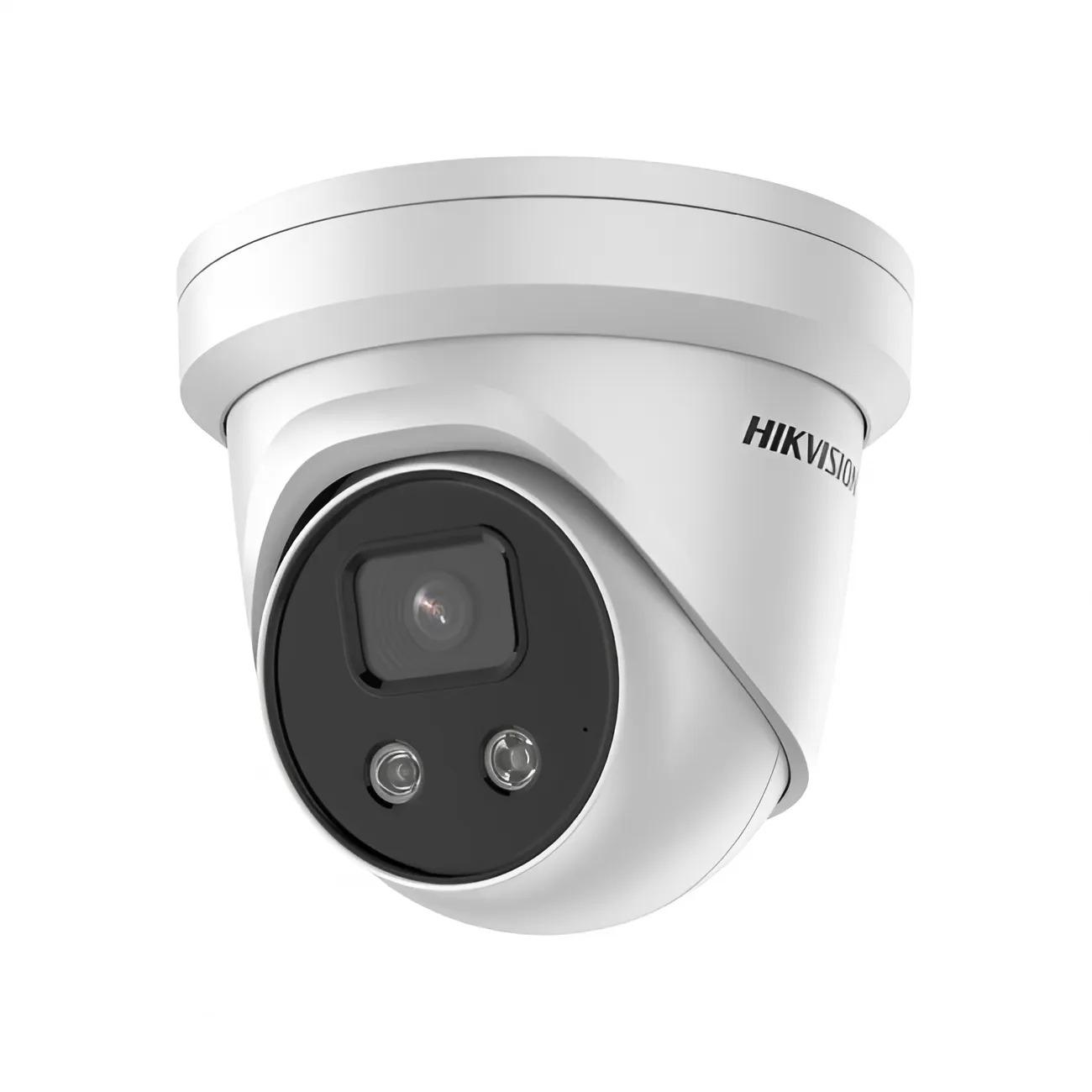 Камера видеонаблюдения с микрофоном Hikvision DS-2CD2346G2-IU/С 2,8 мм 4 Мп Белый (99-00019683)