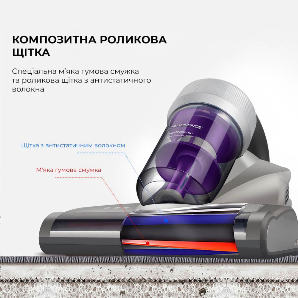 Пылесос ручной Jimmy JV35 с УФ-лампой для мягкой мебели - фото 4