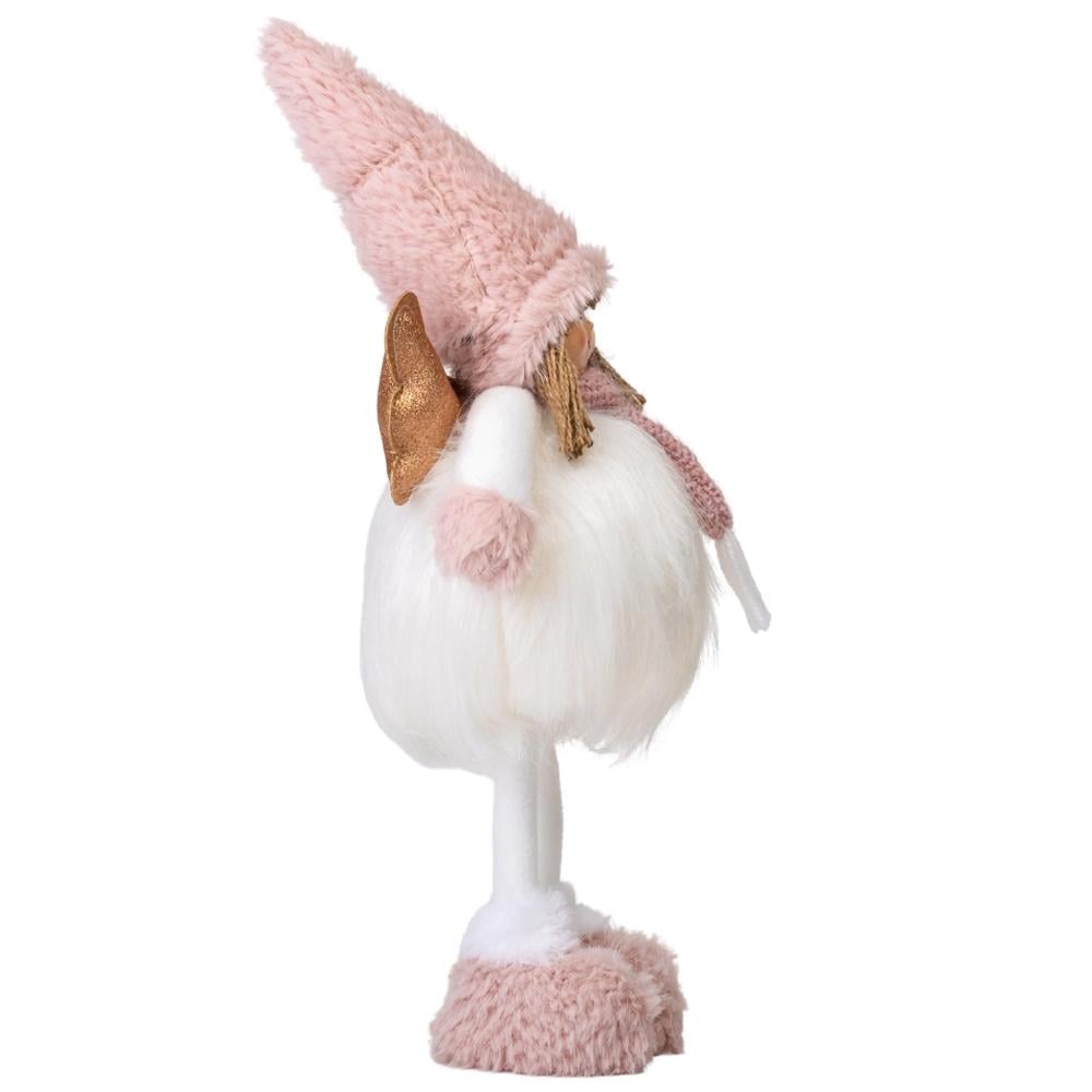 Фигурка Праздничная фея 42 см Розовый - фото 3 Фигурка Праздничная фея 42 см Розовый - фото 3