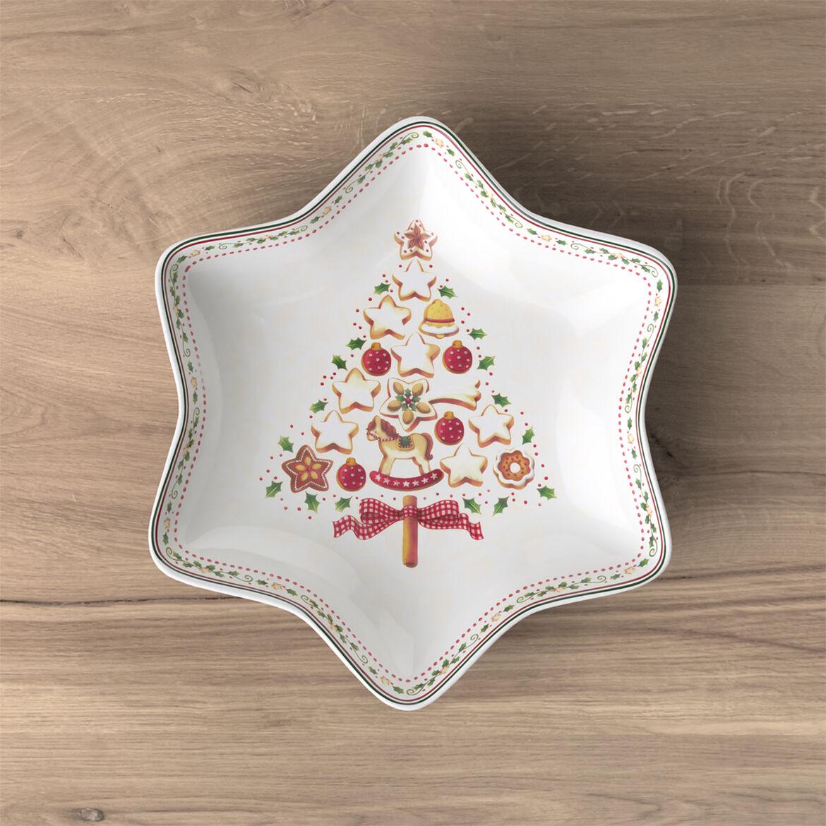 Салатник Villeroy &Boch Winter Bakery Delight Зірка 24,5 см (1486123776)