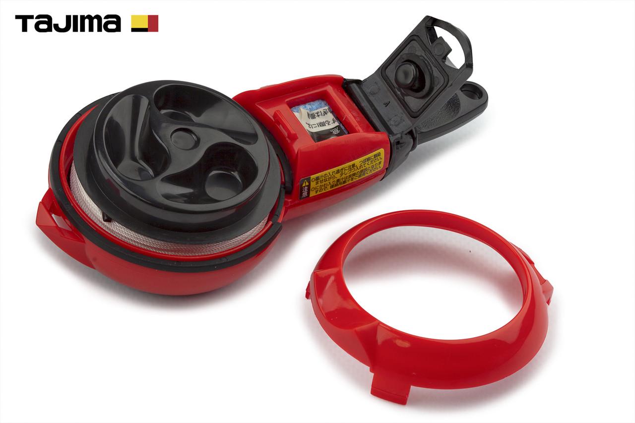 Шнур розмічальний TAJIMA PS-CHTB автоматичне змотування/рідке чорнило 15 м (29710408) - фото 5 Шнур розмічальний TAJIMA PS-CHTB автоматичне змотування/рідке чорнило 15 м (29710408) - фото 5