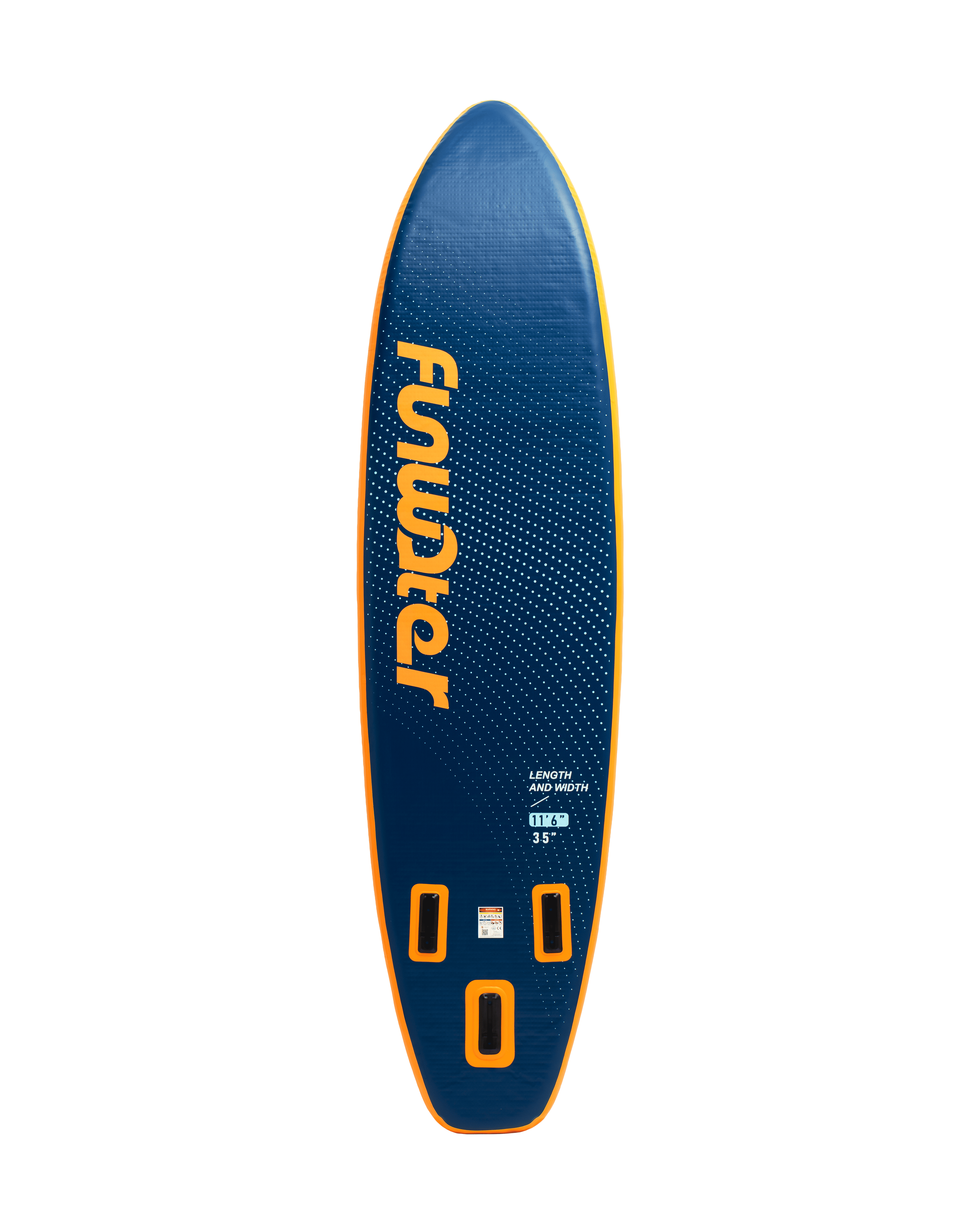 SUP-доска надувная Funwater Paddleboard Blue11"6 10в1 350x90x15 см - фото 2 SUP-доска надувная Funwater Paddleboard Blue11"6 10в1 350x90x15 см - фото 2