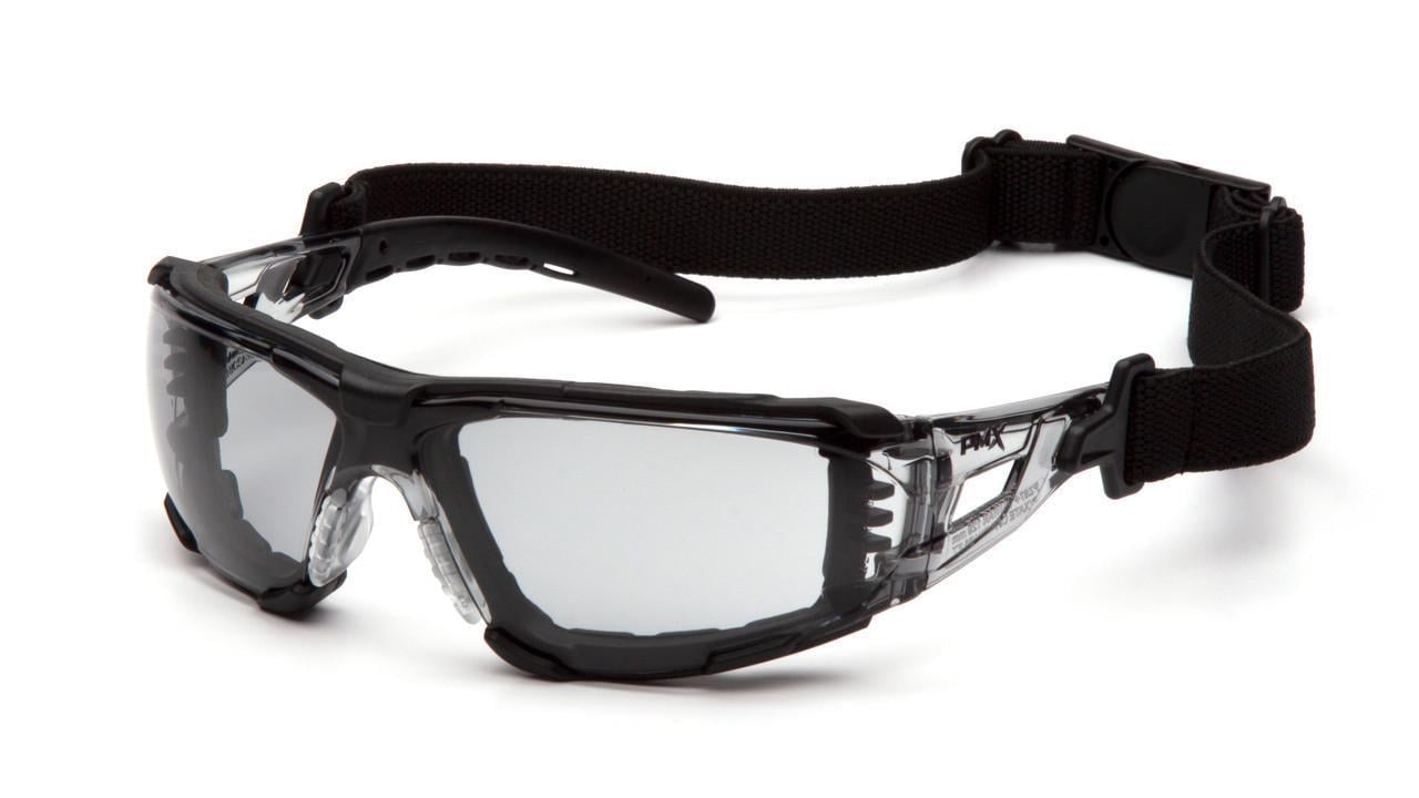 Очки защитные с уплотнителем Pyramex Fyxate light gray H2MAX Anti-Fog полутемные Светло-серый