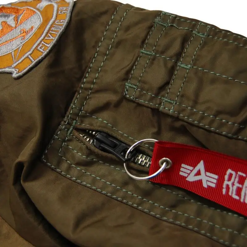 Бомбер Alpha Industries CWU Pilot X Jacket XL Sage/Brown (MJC38014C1BRXL) - фото 4