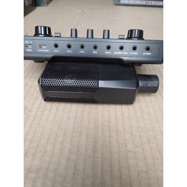 Вокальный комплект HP-203BT mini звуковая карта с конденсаторным микрофоном с аккумулятором - фото 5 Вокальный комплект HP-203BT mini звуковая карта с конденсаторным микрофоном с аккумулятором - фото 5