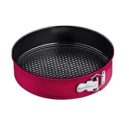 Набор форм для выпечки Benson круглых разноцветных разъемных 3 шт. 24/26/28 см (BN-1058)