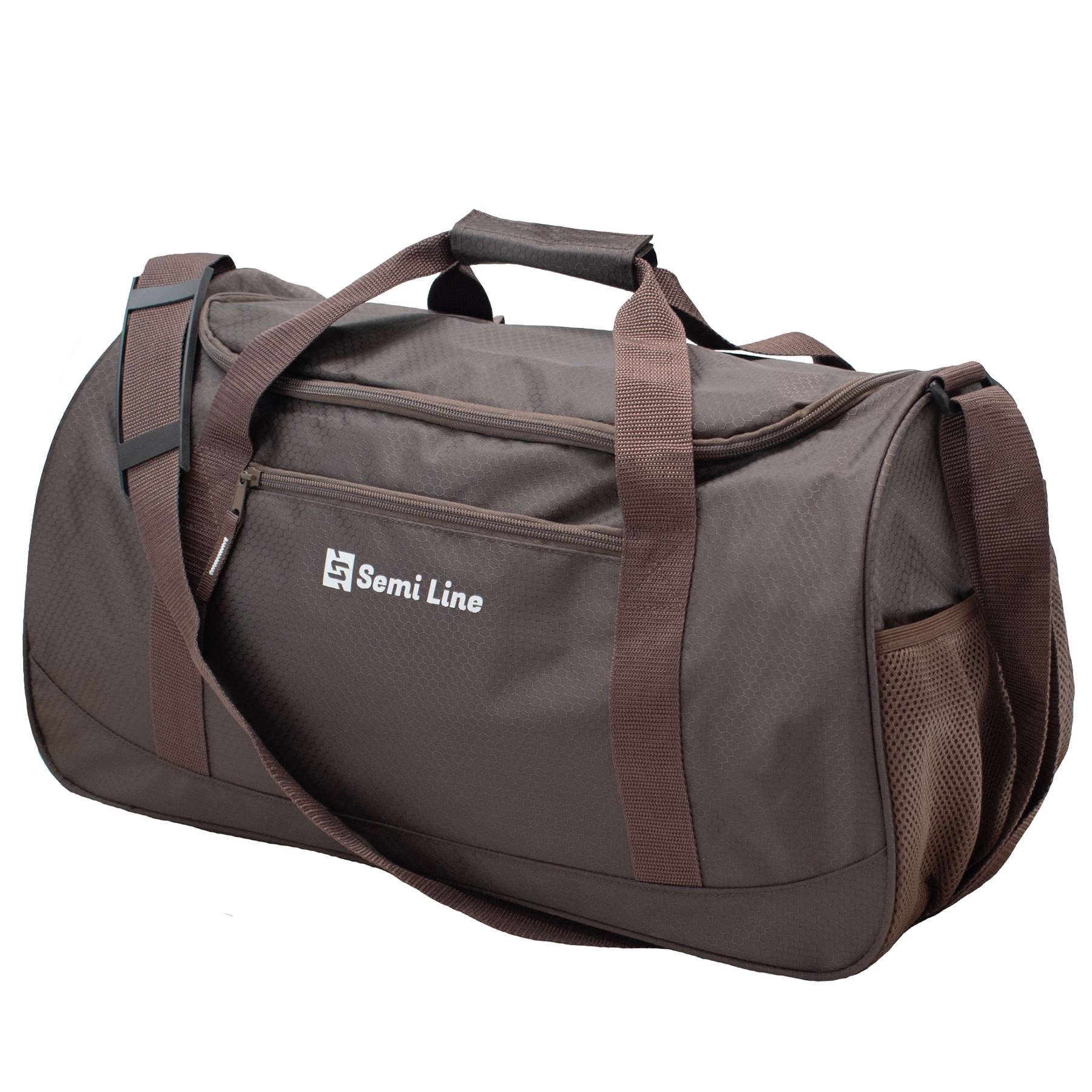Сумка дорожная SEMI LINE 40 Brown (A3043-6)