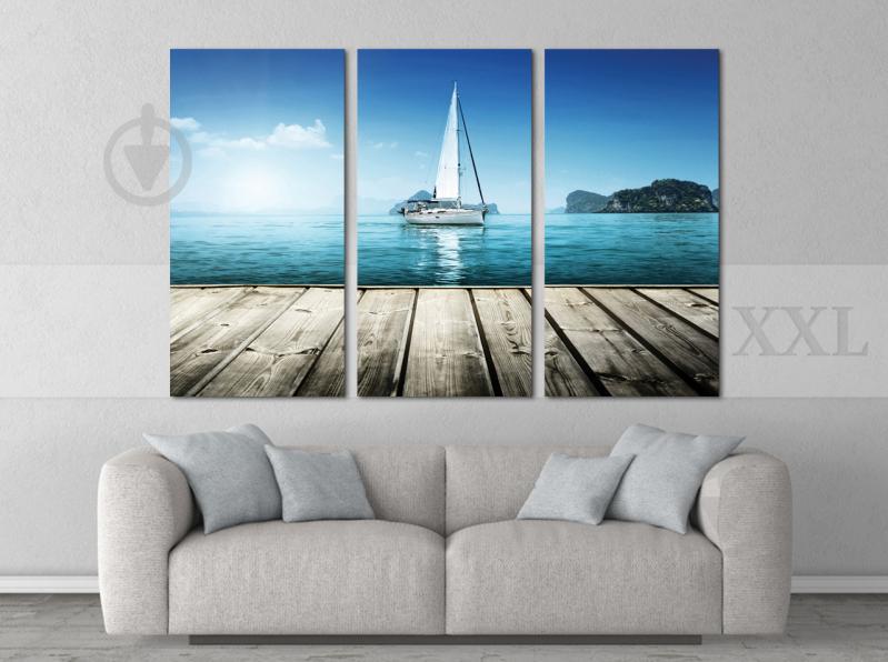 Модульна картина Poster-land Яхта Море Art-68_XXLМодульная картина Пристрасть Art-67_XXL