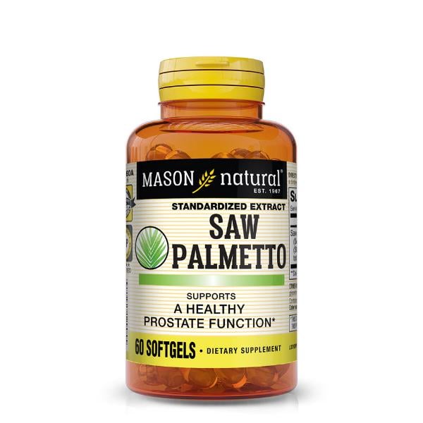 Екстракти ягід сереноа Mason Natural Saw Palmetto 60 капс. (000021154)