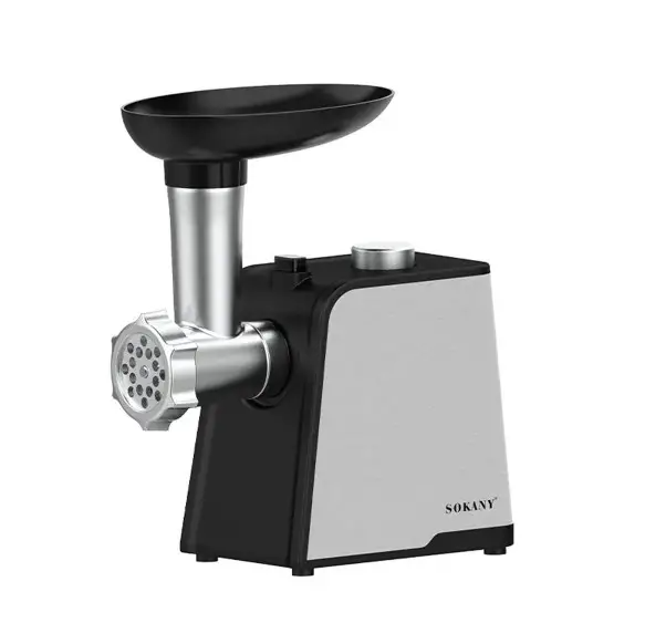 М'ясорубка електрична Sokany SK-087 з насадками Сталевий (SK-087)