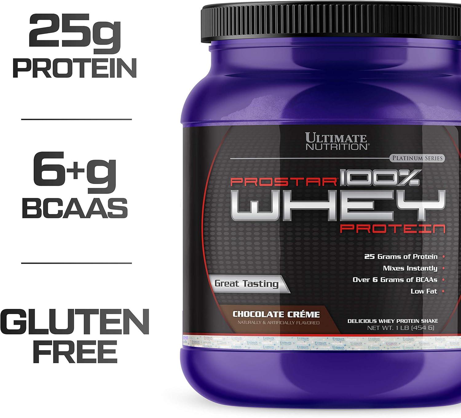 Протеїн Ultimate Nutrition Prostar 100% Whey Protein Vanilla cream 454 г - фото 3