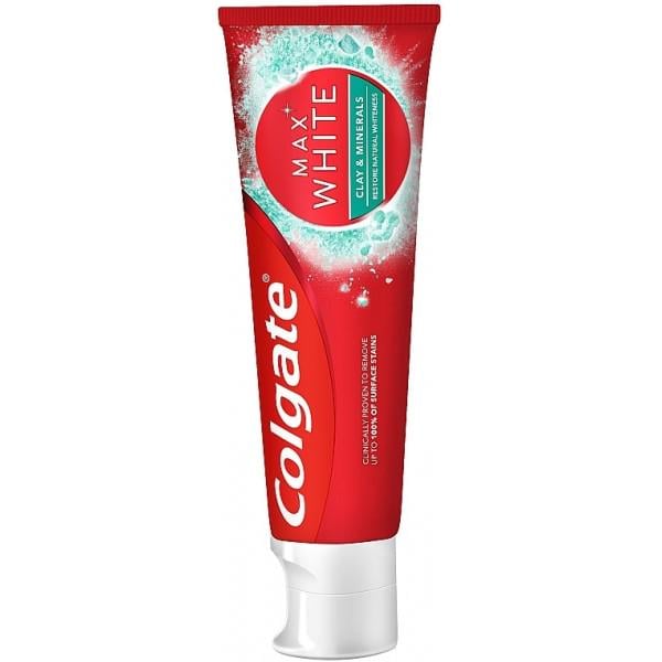 Зубна паста Colgate Max White Clay' Minerals з глиною та мінералами 75 мл - фото 2