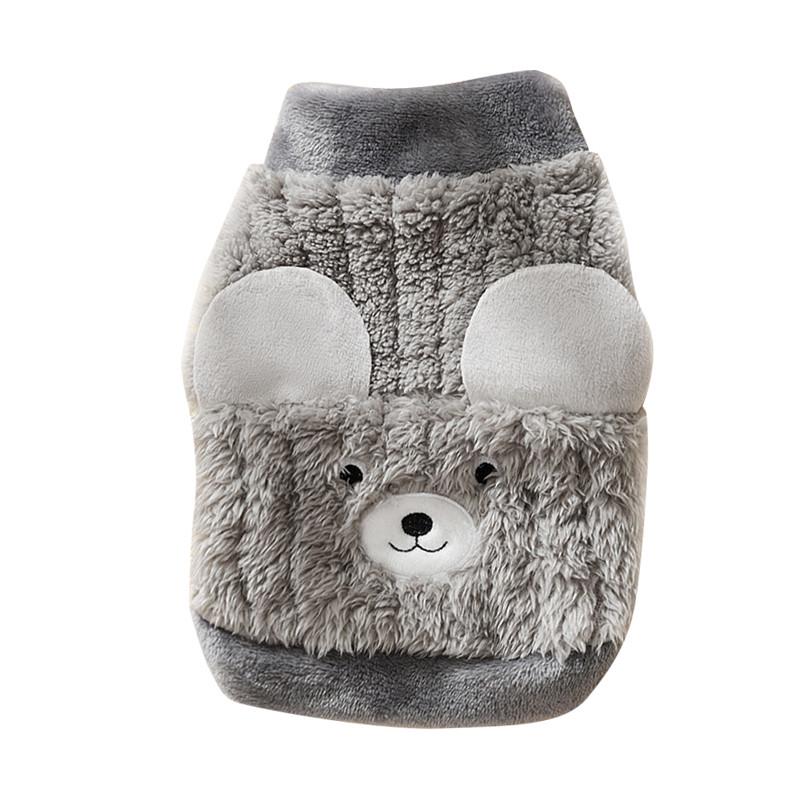 Свитер для животных Hippie dog 2410SXMJ0231 утепленный с ушками S Gray (25714013)
