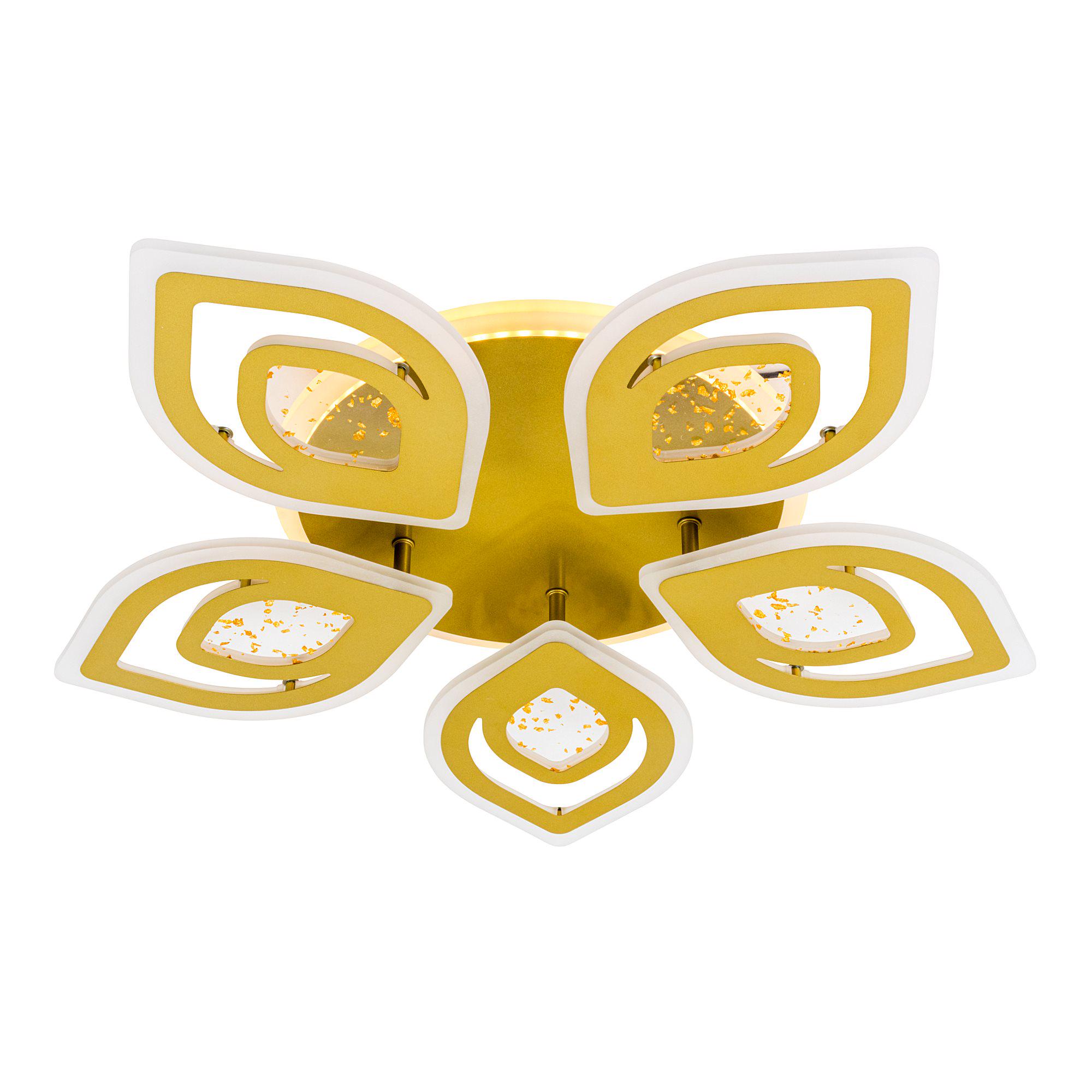 Люстра світлодіодна з пультом Valeso V K29132-5+1 GD (000036447) - фото 3 Люстра світлодіодна з пультом Valeso V K29132-5+1 GD (000036447) - фото 3