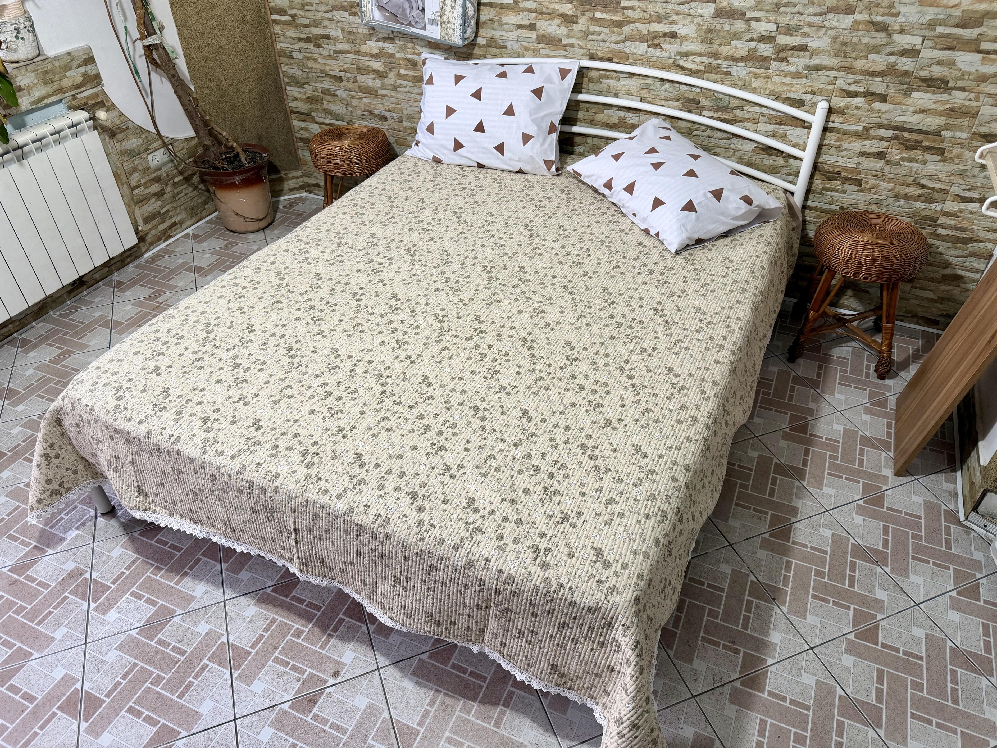 Плед-покрывало из микрофибры летнее Прованс евро 230х230 см Бежево-коричневый (MP-2703bbr/x230) Плед-покрывало из микрофибры летнее Прованс евро 230х230 см Бежево-коричневый (MP-2703bbr/x230)