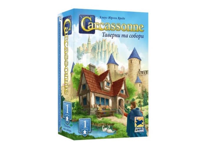 Настольная игра CARCASSONNE ТАВЕРНЫ И СОБОРЫ Дополнение 1 (FI25066)