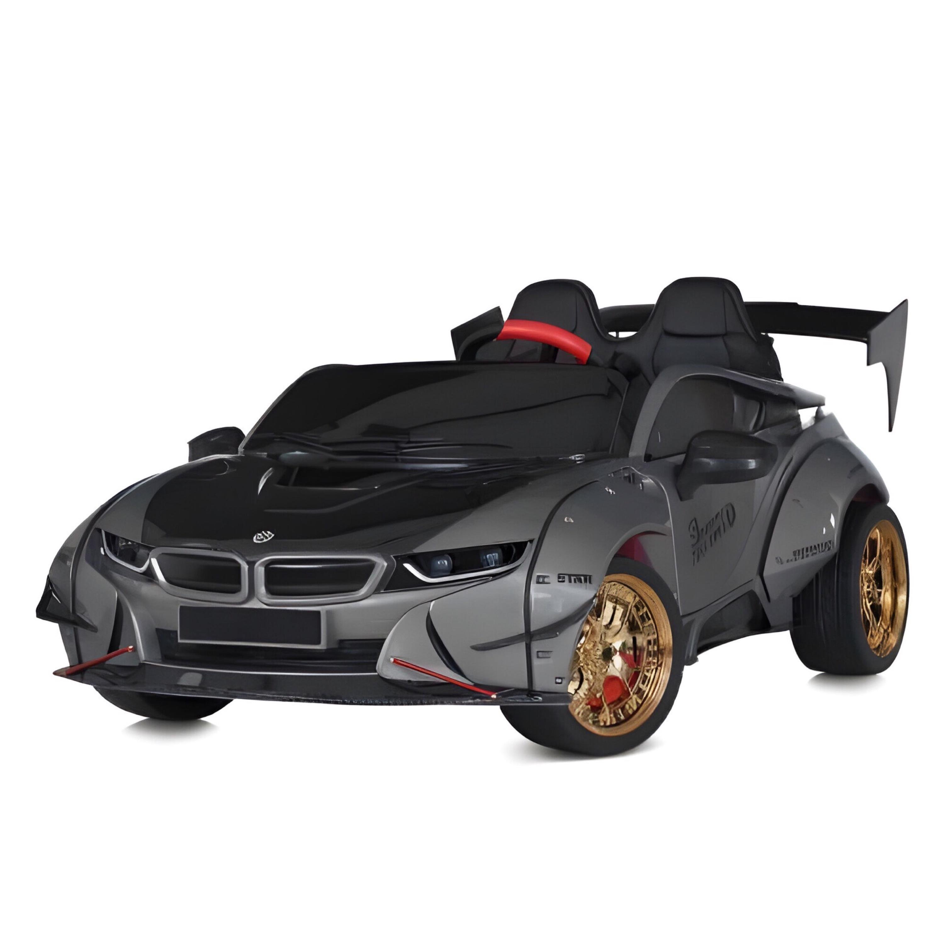 Детский электромобиль M 5820EBLRS-11 24V MP3 USB TF BLUETOOTH EVA кожа музыка/свет Серый (26636716)